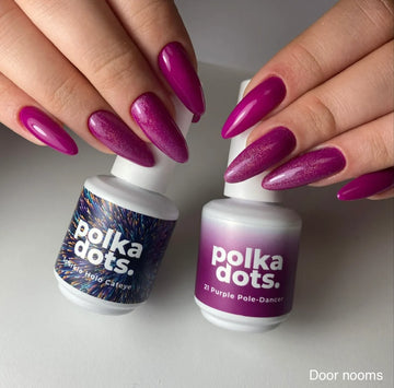 Polkadots Gelpolish 21 Purple Pole-Dancer