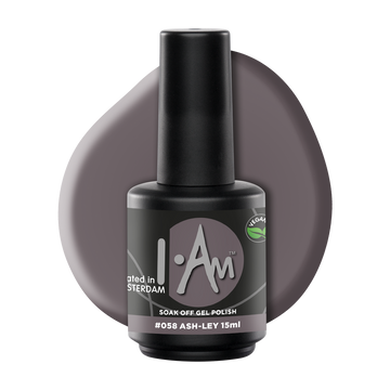 I.Am Soak Off Gel Polish #058 Ash-Iey