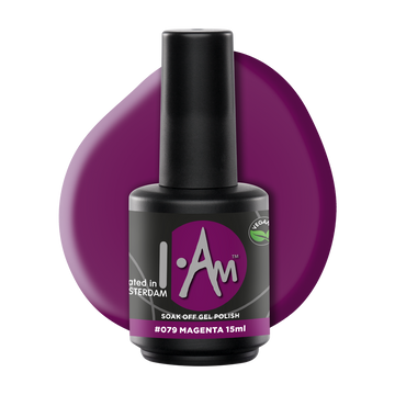 I.Am Soak Off Gel Polish #079 Magenta