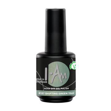 I.Am Soak Off Gel Polish #137 Shifting Green