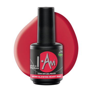 I.Am Soak Off Gel Polish #099 Glowing Heart