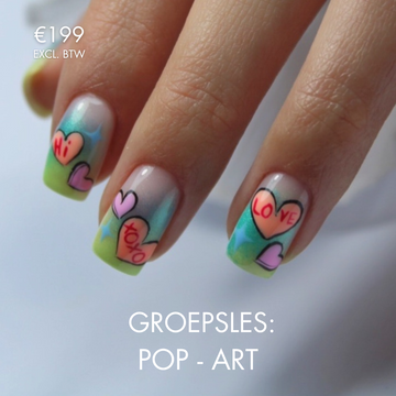 Groepsles: Pop-art by guest educator Anne Tuttel