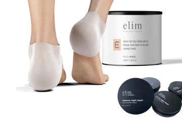 Elim MediHeel Hydra-gel Spa Socks