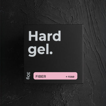 Polkadots Hard Gel Sparkling Rose 30g